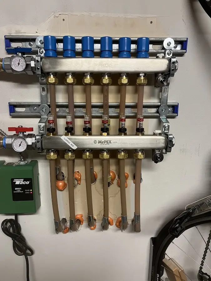 Plumber performing Leak Detection at a residential property in Norton